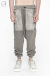 Boris Bidjan Saberi functional 8-point sports casual pants P18 series F0406C-HUIZONG gray brown